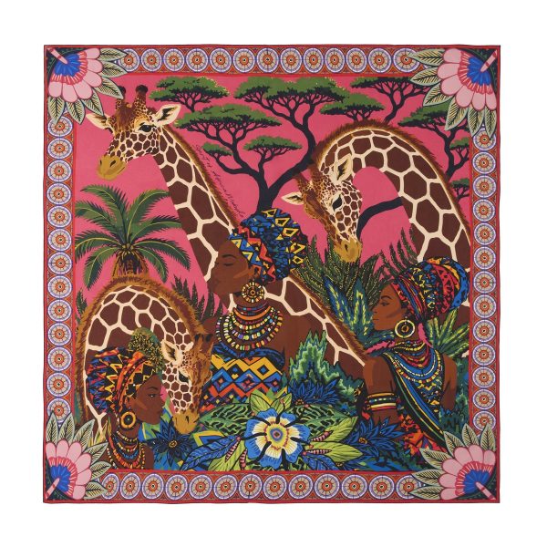 Sun of the Savannah – Pink & Fuchsia